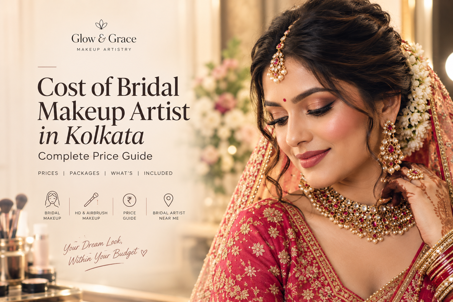 Cost of Bridal Makeup Artist in Kolkata: Complete Price Guide